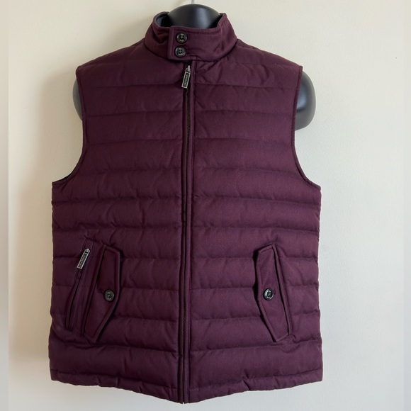 Ted Baker ||  Men's Quilted Vest - Purple size 4 - Picture 1 of 13